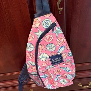 Simply Southern Coral Seashell Backpack